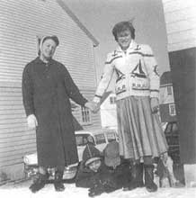 Kay Schrot and Pat Barker